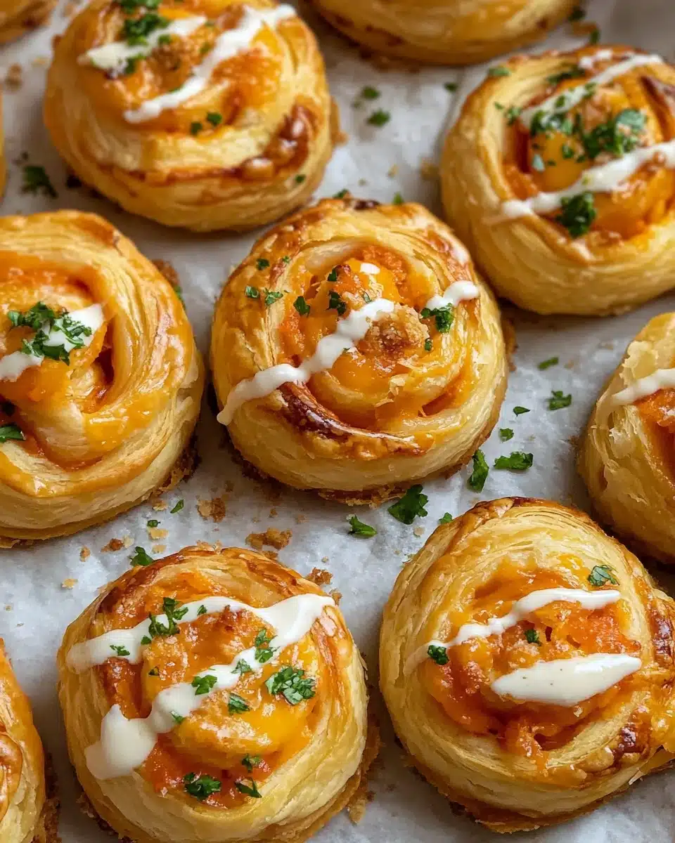 Buffalo Chicken Roll Ups Recipe