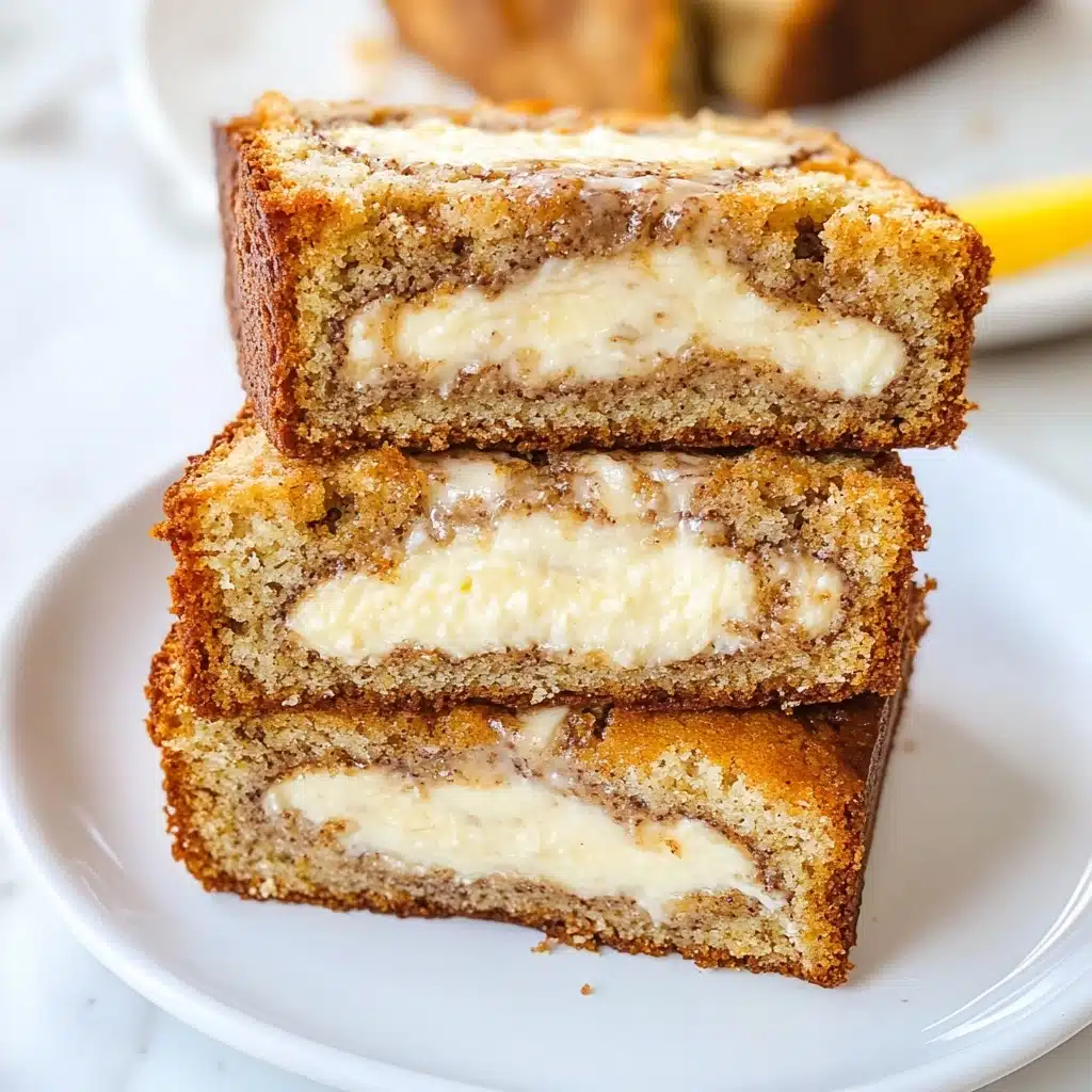 Cream Cheese-Filled Banana Bread Recipe - Recipe Image