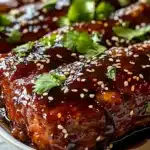 Sweet & Spicy Korean BBQ Meatloaf Recipe