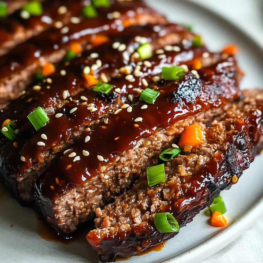 Sweet & Spicy Korean BBQ Meatloaf Recipe - Recipe Image