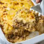 Cheesy Ground Beef and Rice Casserole Recipe