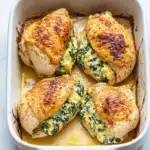 Spinach Stuffed Chicken Breasts Recipe