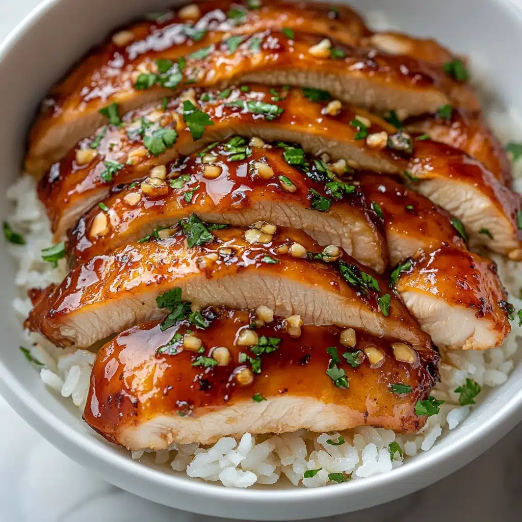 Honey Garlic Chicken Breasts Recipe - Recipe Image