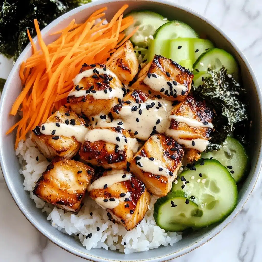 Crispy Spicy Salmon Bowls Recipe - Recipe Image