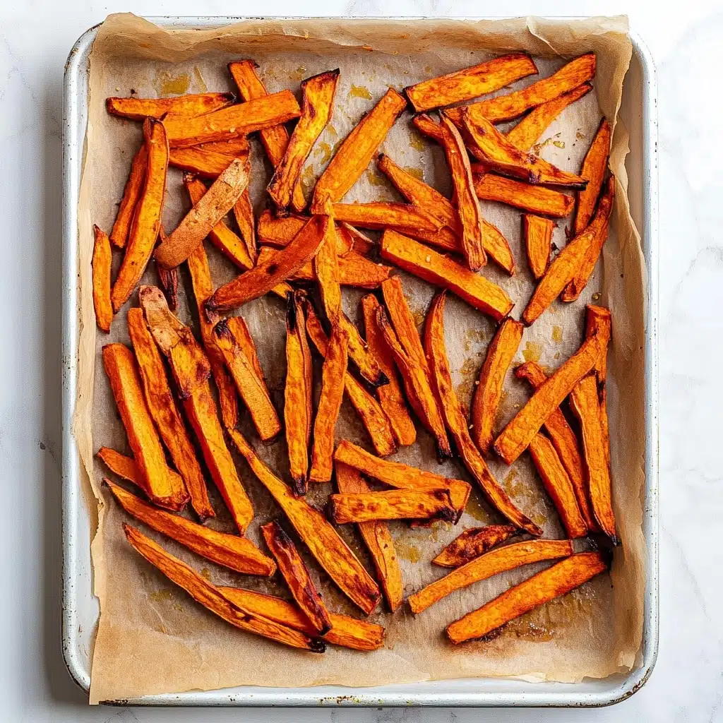 Oven Baked Sweet Potato Fries Recipe - Recipe Image