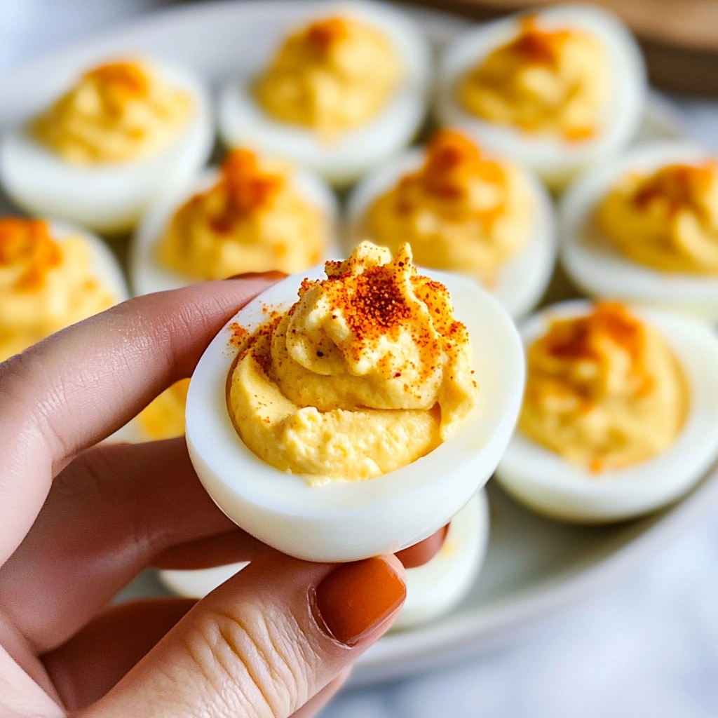 The Best Deviled Eggs Recipe - Recipe Image