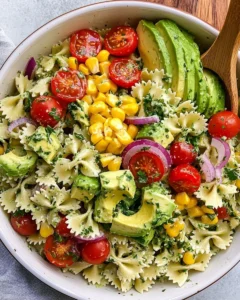 Cilantro Lime Pasta Salad Recipe