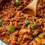 Simple Ground Turkey Pepper Skillet Recipe