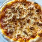 Hot Sausage Feta Honey Pizza Recipe