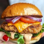 Crispy Chicken Burgers Recipe