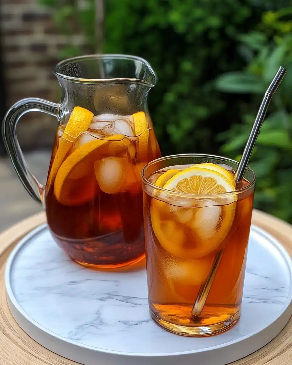 Refreshing Sweet Vanilla Iced Tea Recipe