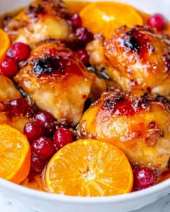 Cranberry Orange Chicken Recipe