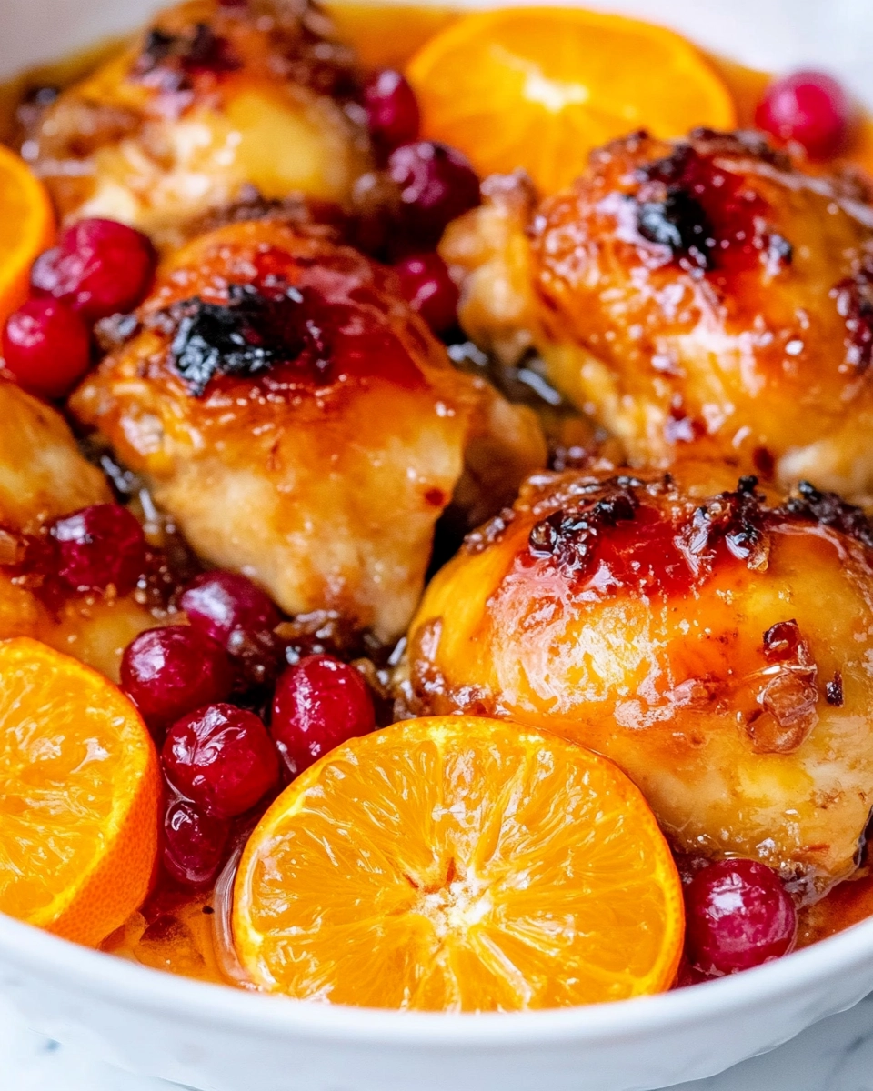Cranberry Orange Chicken Recipe