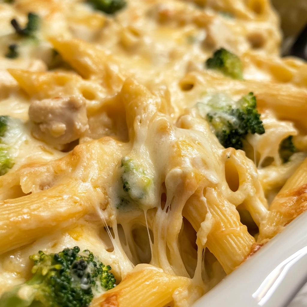 Chicken and Broccoli Alfredo Bake Recipe - Recipe Image