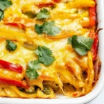 Cheesy Chicken Fajita Casserole Recipe