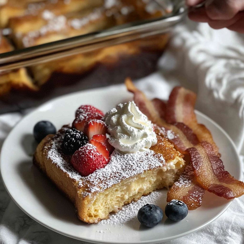 Brioche French Toast Casserole Recipe - Recipe Image