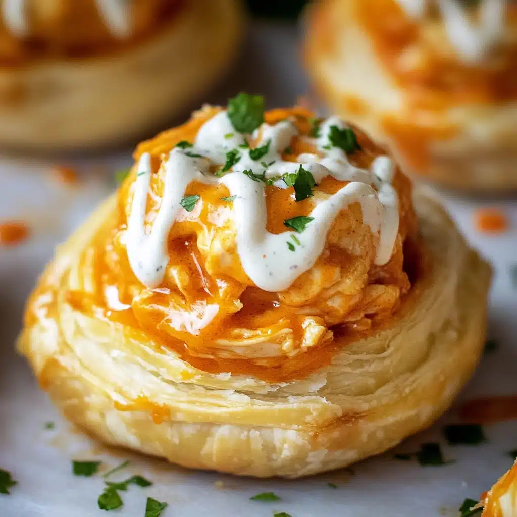 Buffalo Chicken Roll Ups Recipe - Recipe Image