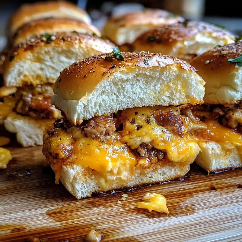 Cowboy Breakfast Sliders Recipe - Recipe Image
