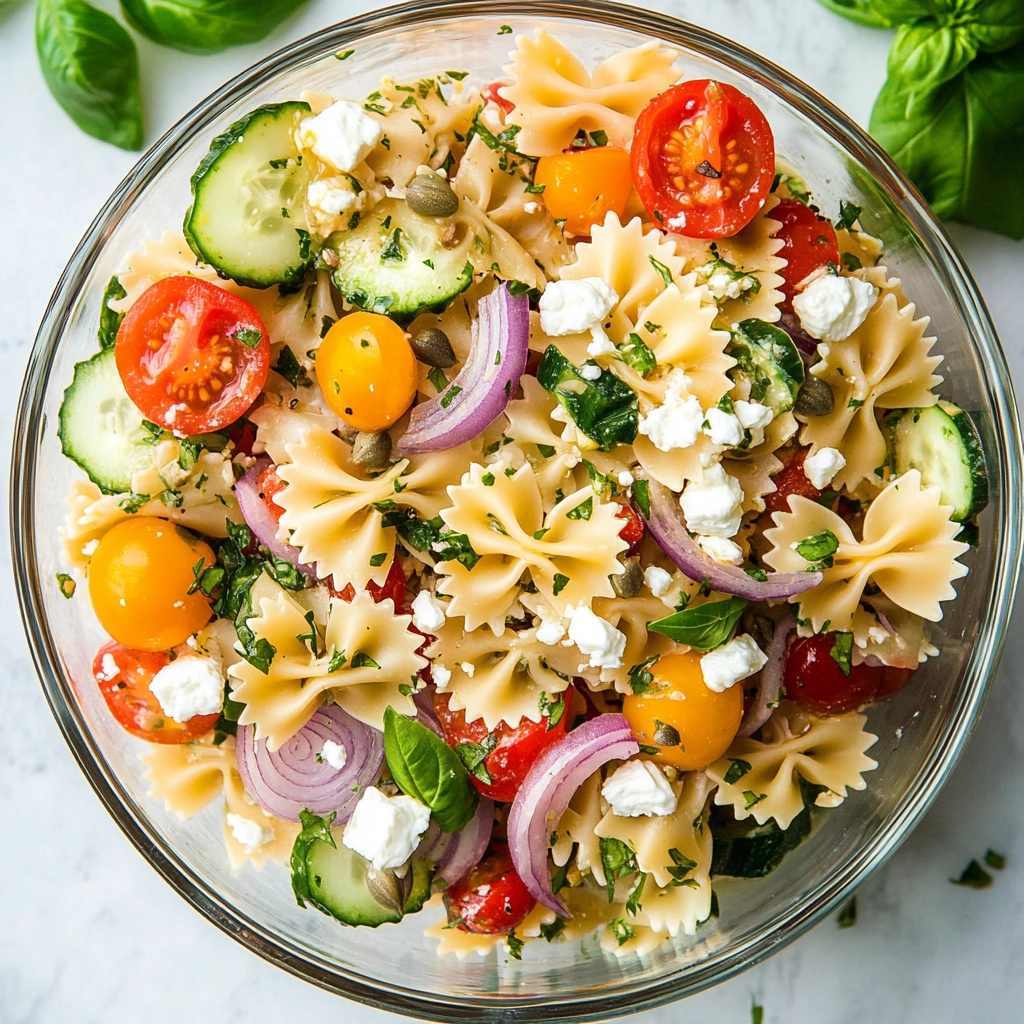 Best Potluck Pasta Salad Recipe - Recipe Image