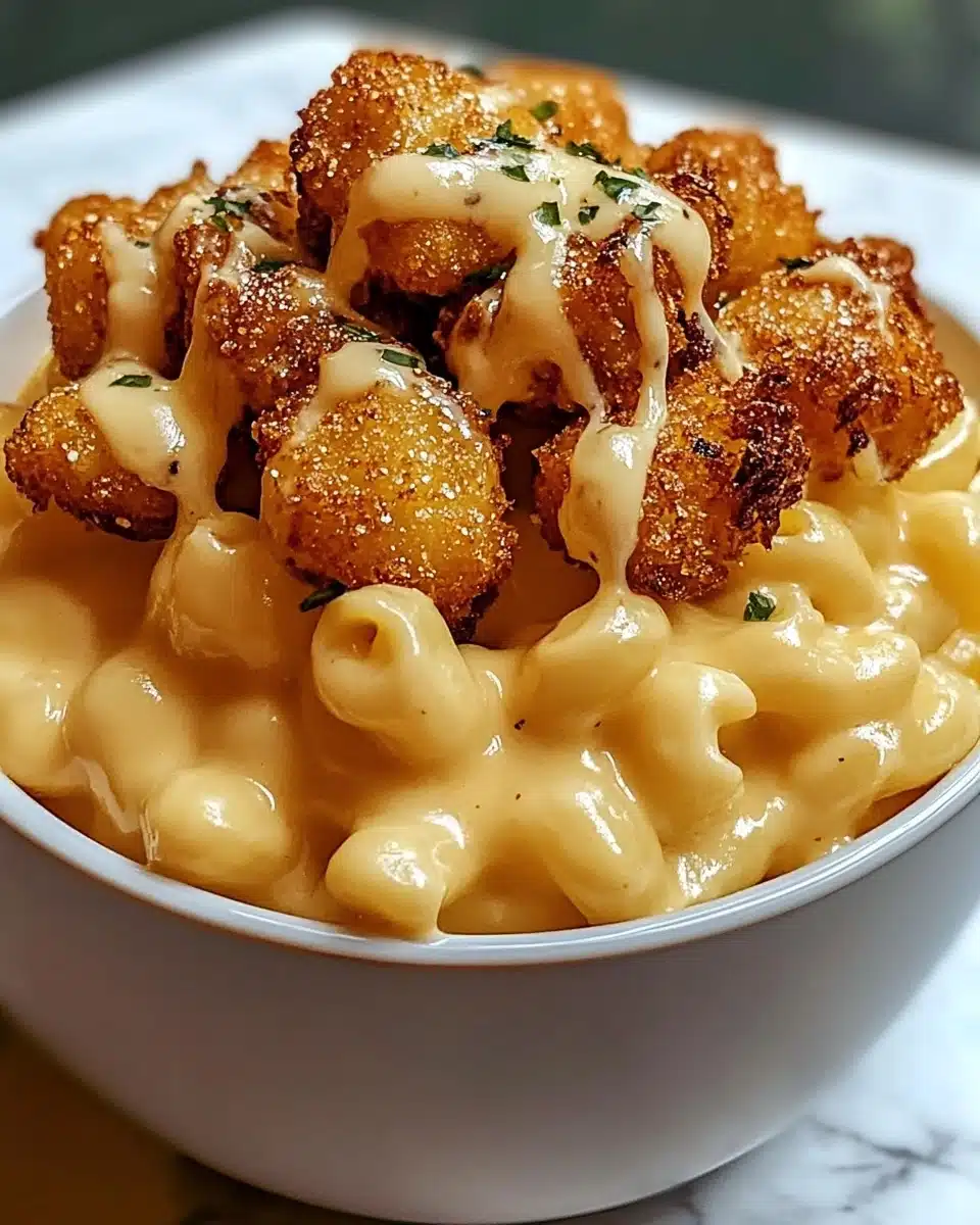 Creamy Honey Pepper Chicken Mac and Cheese Delight Recipe