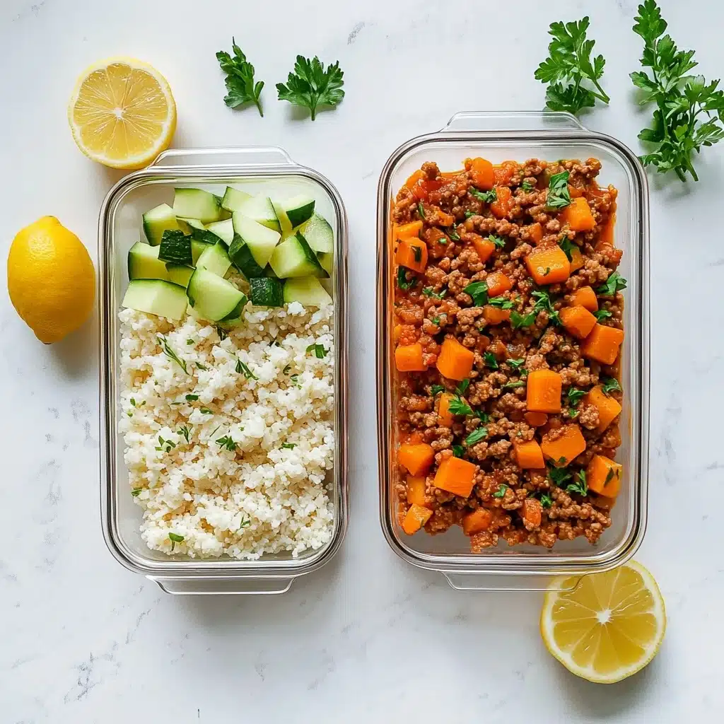 Ground Beef Zucchini Sweet Potato Skillet Recipe - Recipe Image