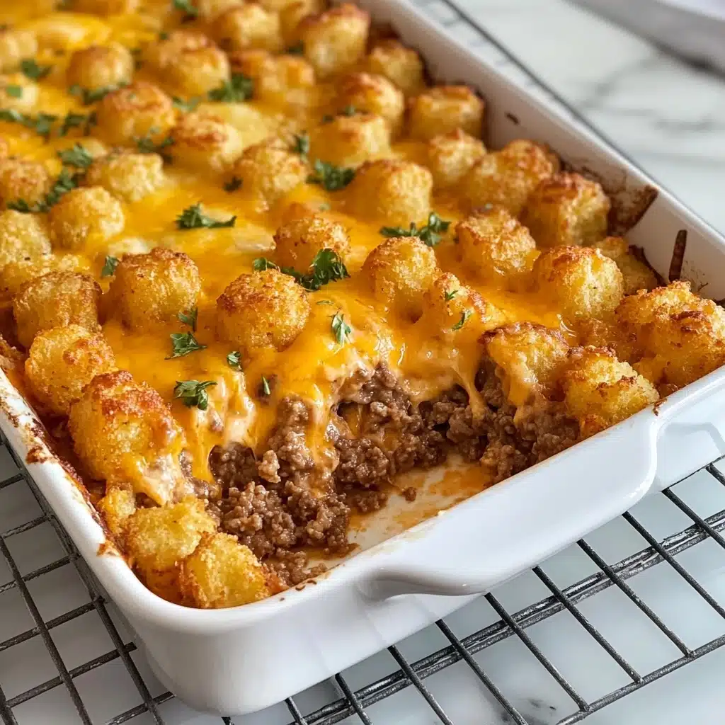 Tater Tot Casserole Recipe - Recipe Image