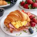 Croissant Breakfast Sandwiches Recipe
