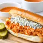 Buffalo Chicken Cheesesteaks Recipe