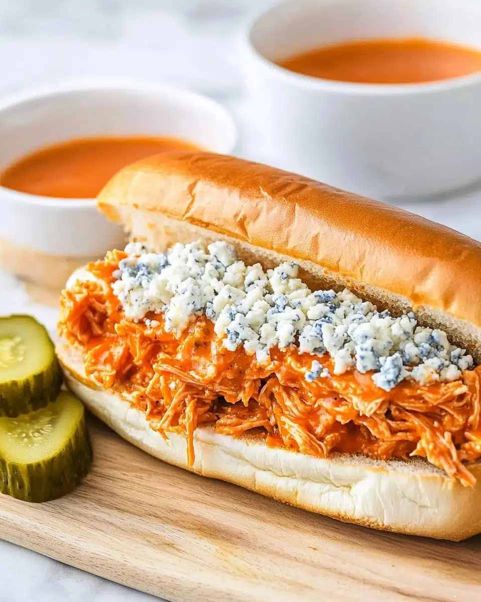 Buffalo Chicken Cheesesteaks Recipe