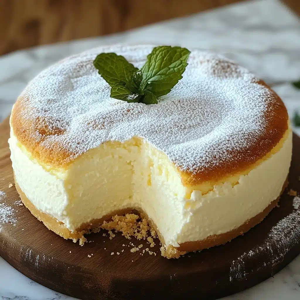 Light & Fluffy Yogurt Cloud Cake Recipe - Recipe Image