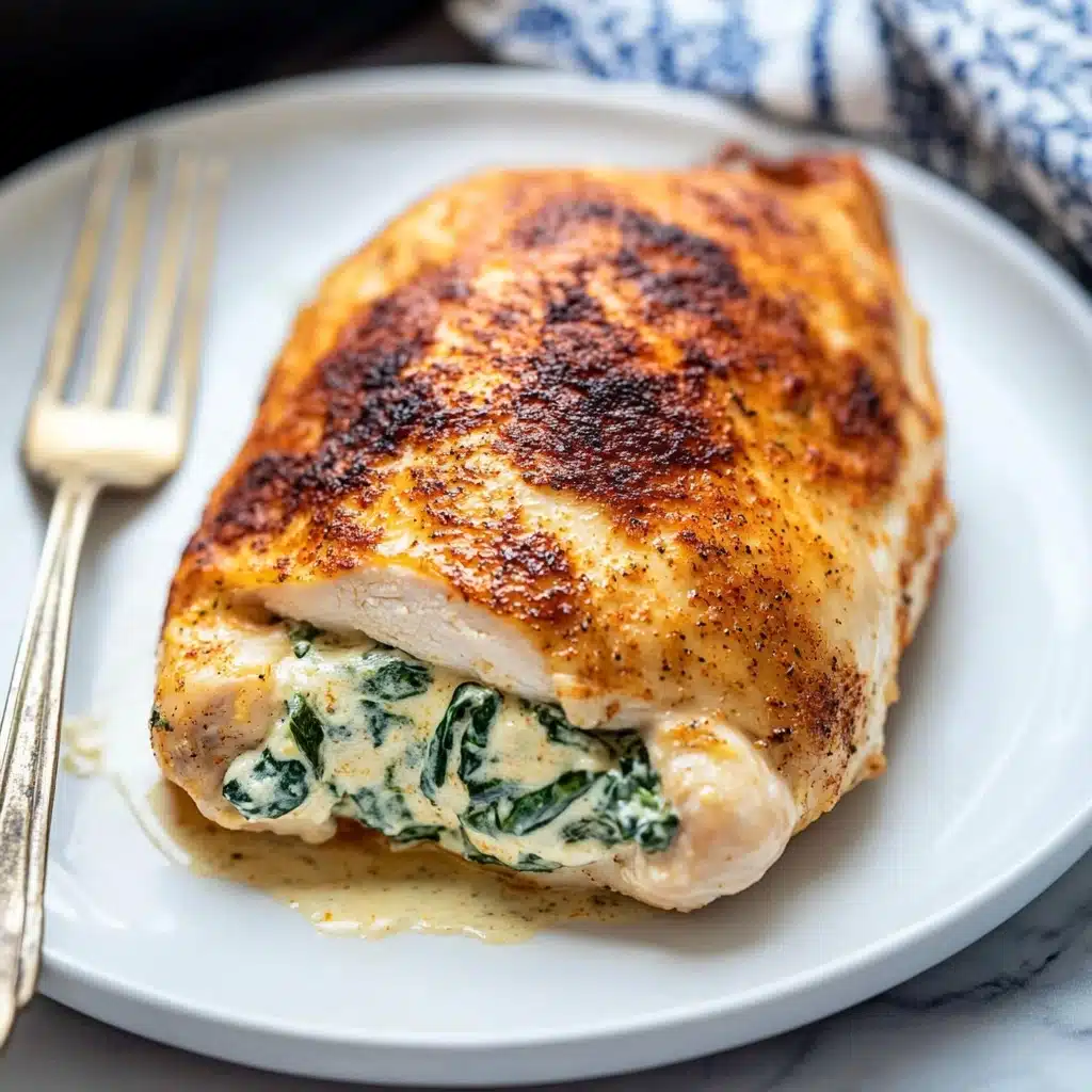 Spinach Stuffed Chicken Breasts Recipe - Recipe Image