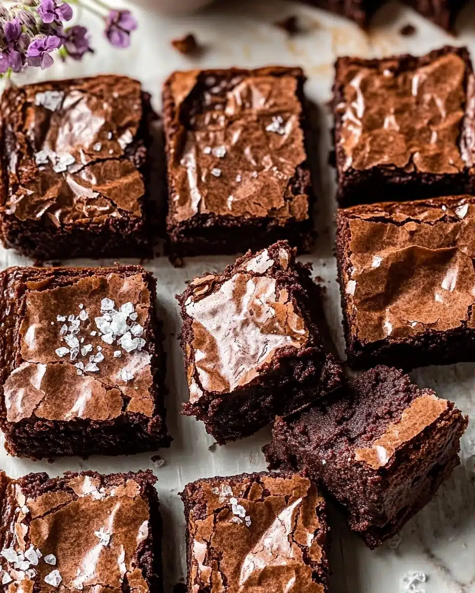 Brown Butter Crinkle Top Brownies Recipe