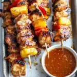 BBQ Pineapple Chicken Kabobs Recipe