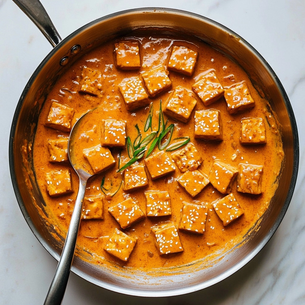 Spicy Tofu with Creamy Coconut Sauce Recipe - Recipe Image
