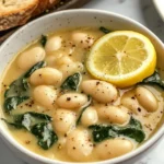 Creamy Lemon Garlic Butter Beans Recipe