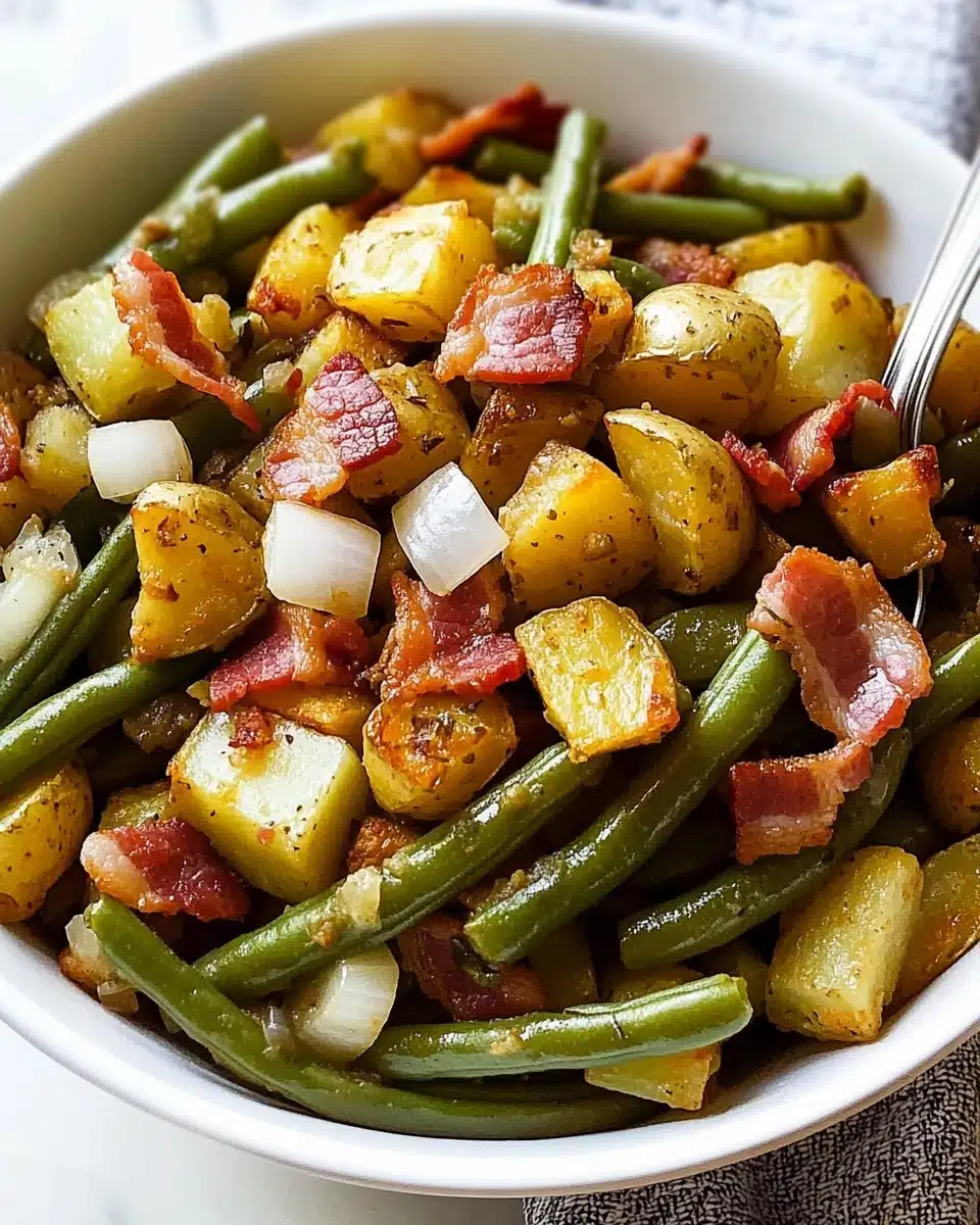 Country Ranch Green Beans and Potatoes Recipe
