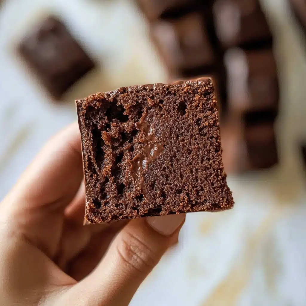 Chocolate Mochi Brownies Recipe - Recipe Image