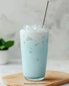 Blue Butterfly Pea Milk Tea Recipe