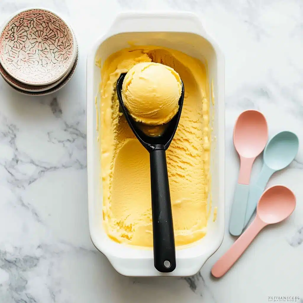 Mango Ice Cream Recipe - Recipe Image