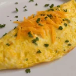 Cheesy Cheddar Omelet Recipe