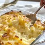 1940s Cheese Potato Onion Casserole Recipe