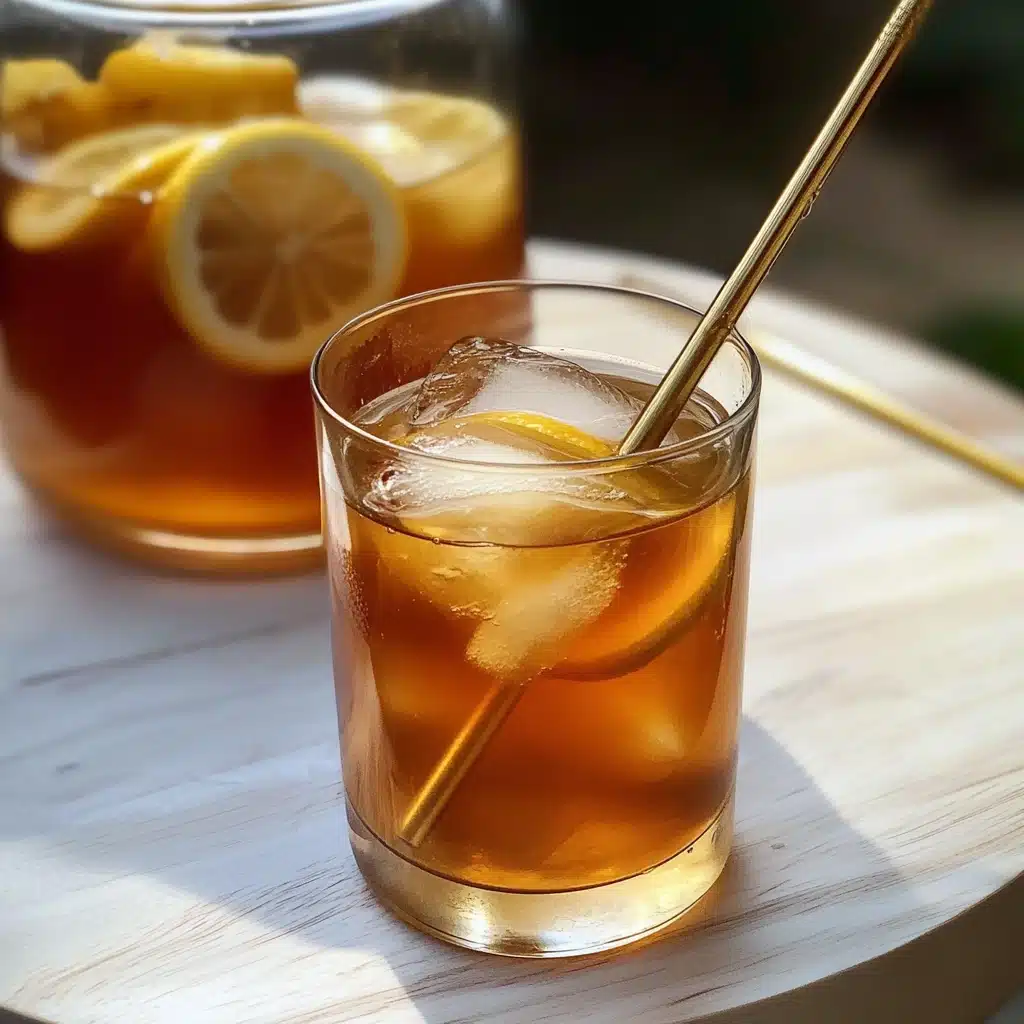 Refreshing Sweet Vanilla Iced Tea Recipe - Recipe Image
