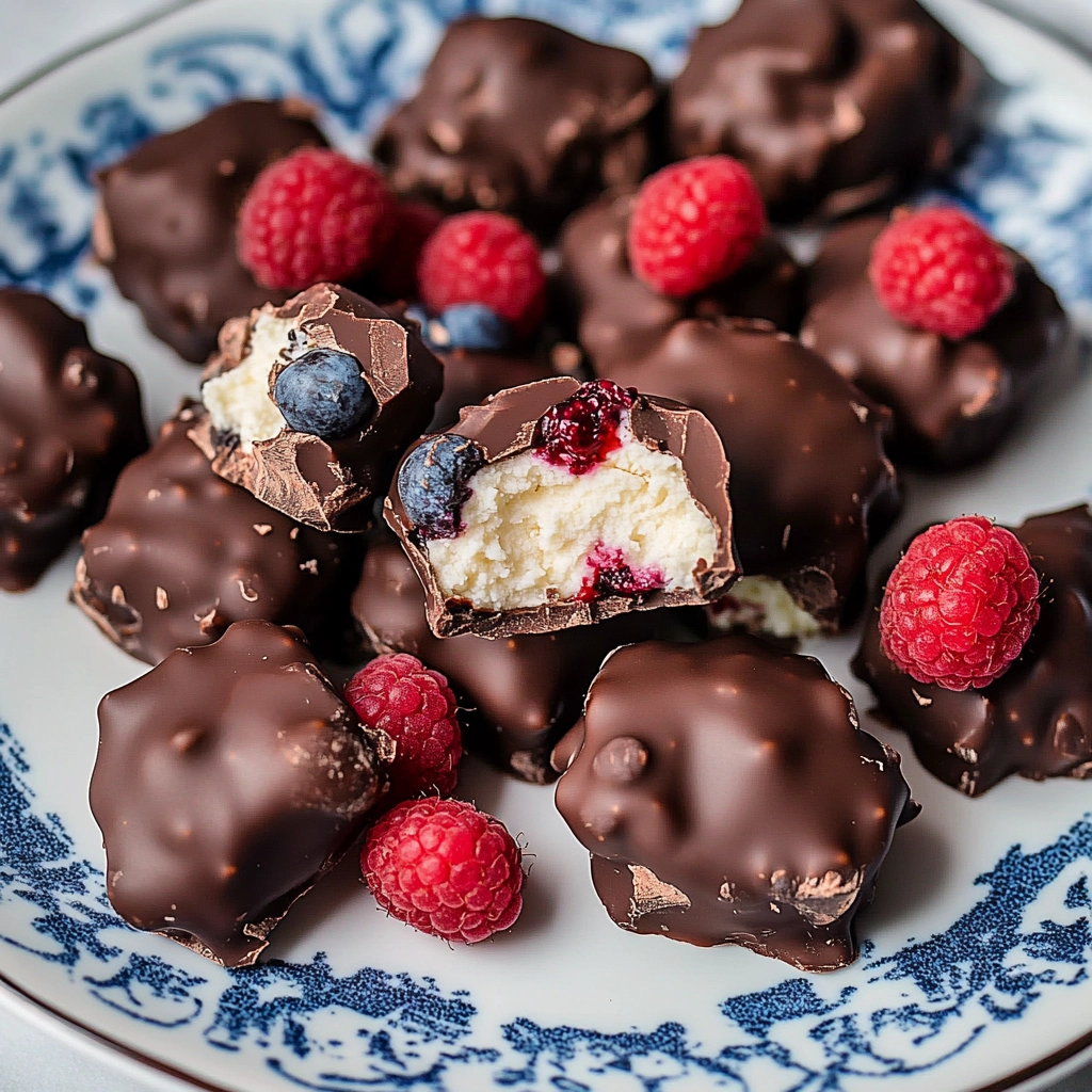 Frozen Yogurt Bites Recipe - Recipe Image