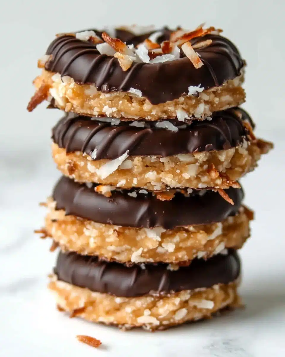 Homemade Samoas Cookies Recipe