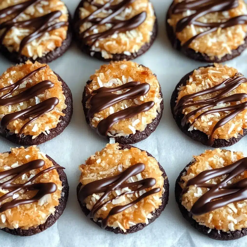 Homemade Samoas Cookies Recipe - Recipe Image