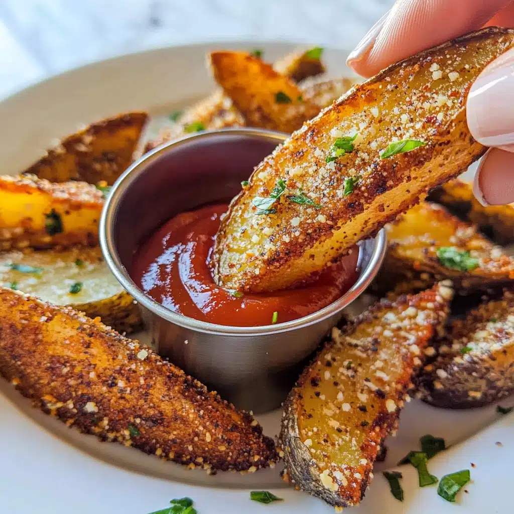 Crispy Baked Potato Wedges Recipe - Recipe Image