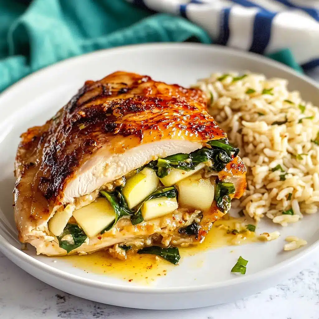 Apple and Brie Stuffed Chicken Recipe - Recipe Image
