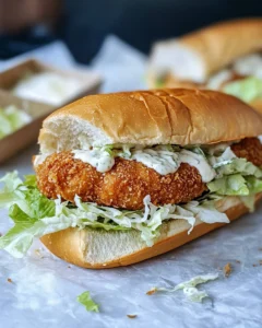 Crispy Chicken Caesar Sandwich Recipe