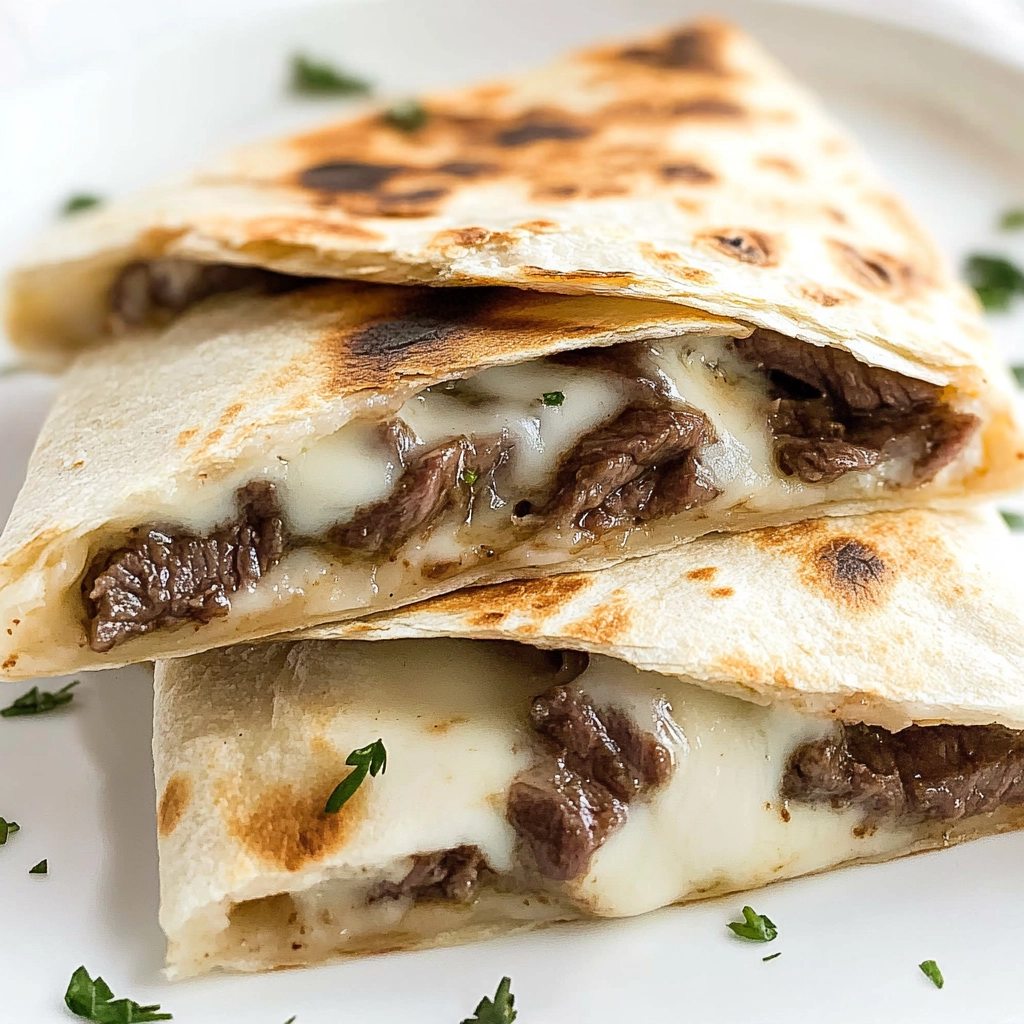 Steak and Cheese Quesadillas Recipe - Recipe Image