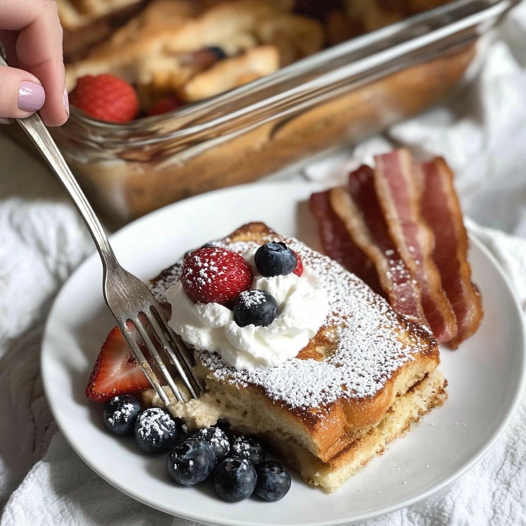 Brioche French Toast Casserole Recipe - Recipe Image